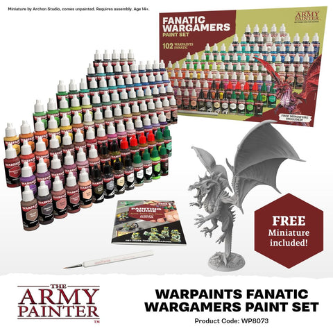 The Army Painter - Paint Set: Warpaints Fanatic Wargamers Paint Set