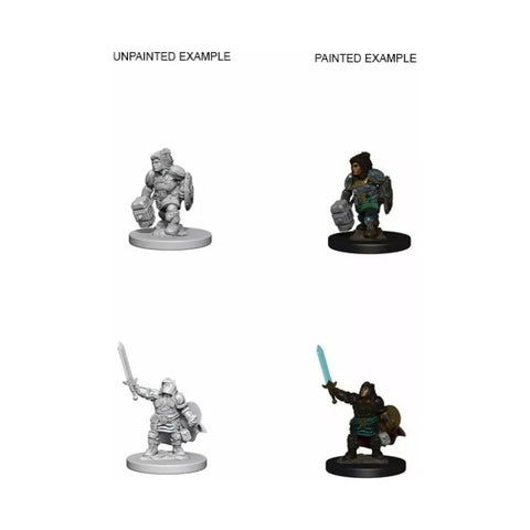 D&D Nolzurs Marvelous Miniatures: Wave 3 - Dwarf Paladin Female