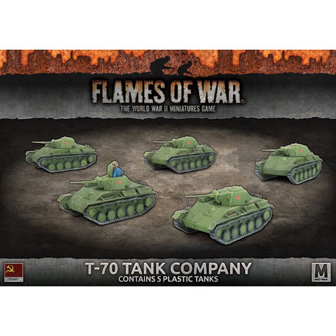 Flames of War - Soviet: T-70 Tank Company