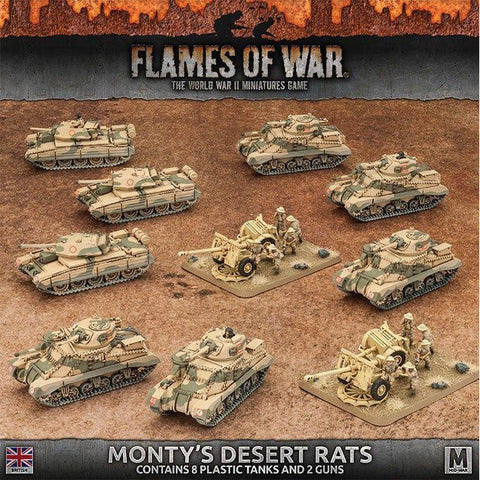 Flames Of War - Montys Desert Rats