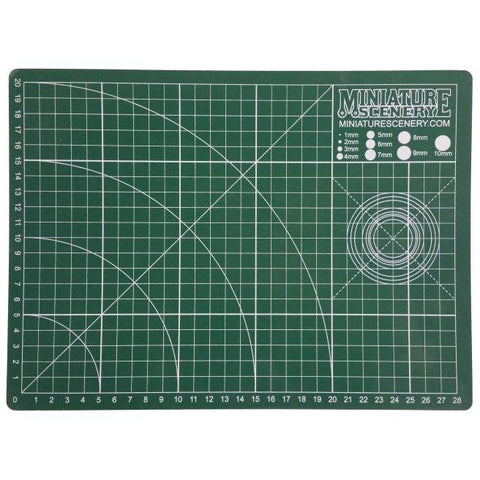 Miniature Scenery - Cutting Mat: Green