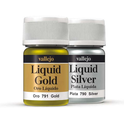 Vallejo Liquid Gold Range