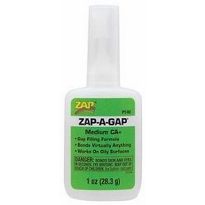Zap Adhesive - Zap-A-Gap CA+ 1oz (Green) Pacer