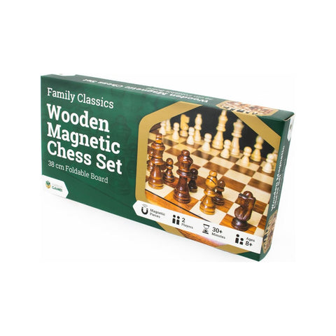 LPG Classics: Wooden Magnetic Chess Set 38cm