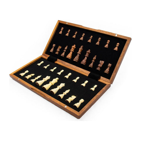 LPG Classics: Wooden Magnetic Chess Set 38cm