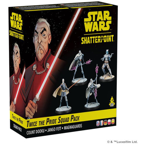 Star Wars: Shatterpoint - (SWP03) Twice the Pride Squad Pack (Count Dooku)