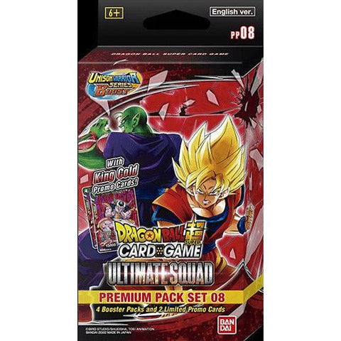 [CLEARANCE] Dragon Ball Super Card Game [PP08] Ultimate Squad Premium Pack