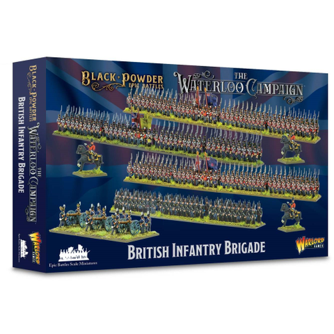 Black Powder - Epic Battles Waterloo - British Infantry Brigade