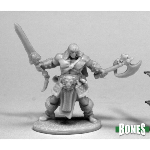 Reaper Miniatures - Bones: Brand Oathblood Barbarian