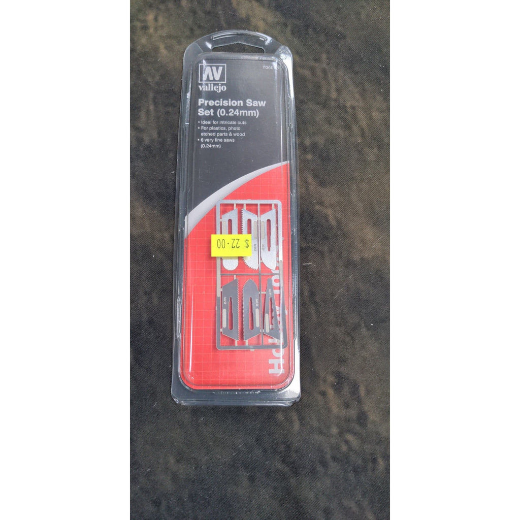 Vallejo Hobby Tools Precision Saw Set 0.24mm Table Top Warfare