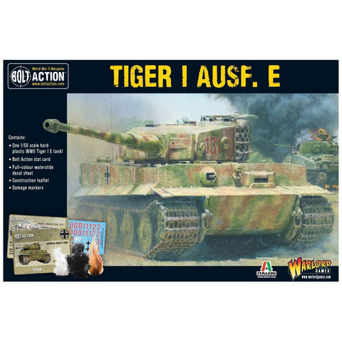 Bolt Action - Tiger I Ausf. E Heavy Tank