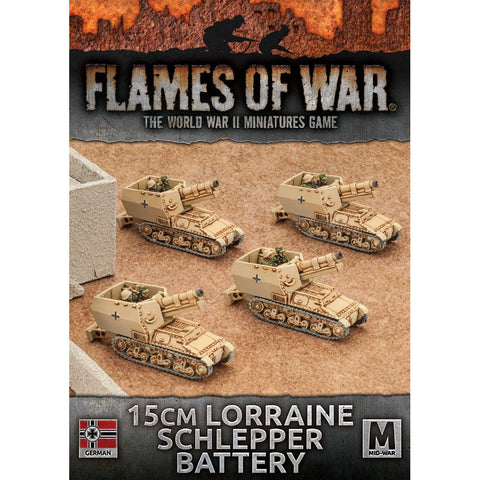 Flames of War - German: 15cm Lorraine Schlepper Battery (Mid-War)