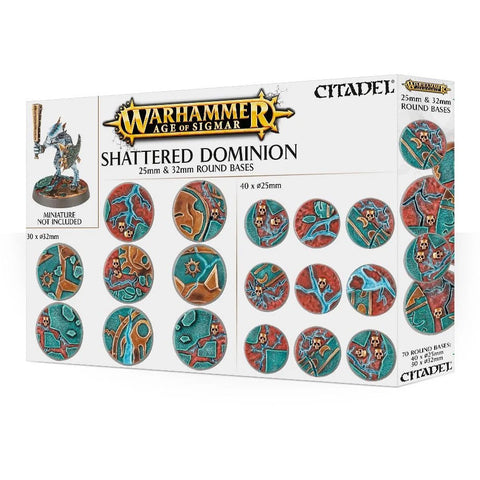 Age of Sigmar - Shattered Dominion: 25mm And 32mm Round Bases