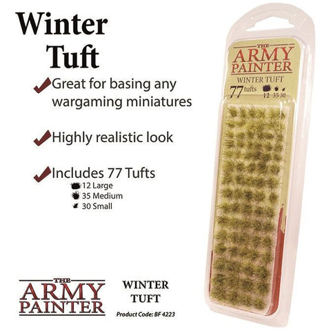 The Army Painter - Battlefields Winter Tuft 77pc