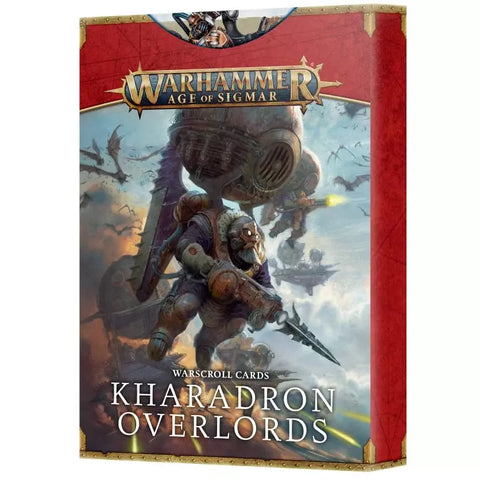 [CLEARANCE] Age of Sigmar - Kharadron Overlords - Warscroll Cards (84-03)