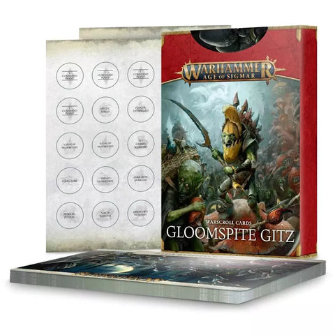 [CLEARANCE] Age of Sigmar - Gloomspite Gitz - Warscroll Cards (89-64)
