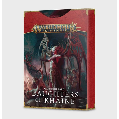 [CLEARANCE] Age of Sigmar - Daughters of Khaine - Warscroll Cards (85-06)