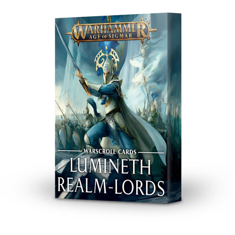 [CLEARANCE] Age of Sigmar - Lumineth Realm-lords - Warscroll Cards