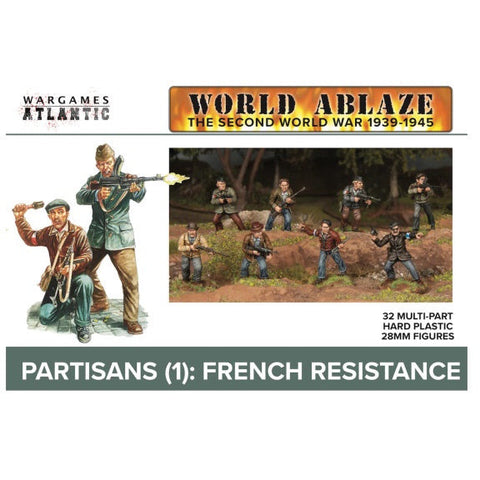 Wargames Atlantic - World Ablaze - Partisans French Resistance