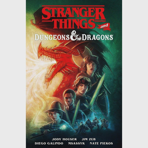 Stranger Things And Dungeons And Dragons Comic Book