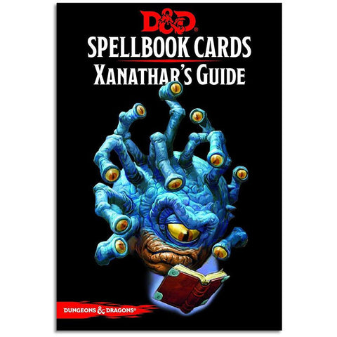 D&D Spellbook Cards Xanathars Deck