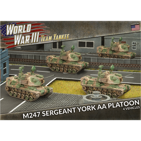 Team Yankee - American: M247 Sergeant York AA Platoon
