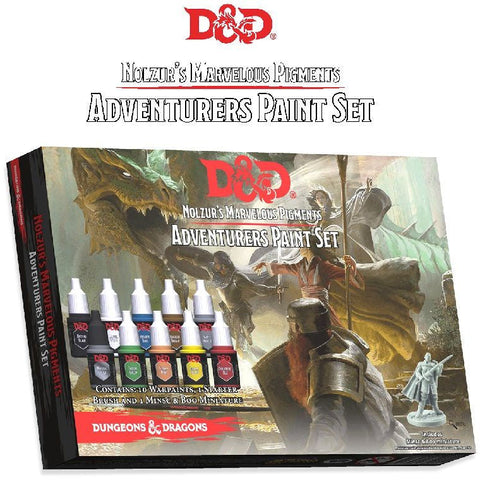 D&D Paint Set - Nolzurs Marvelous Pigments Adventurers Paint Set