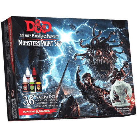 D&D Paint Set - Nolzurs Marvelous Pigments Monster Paint Set