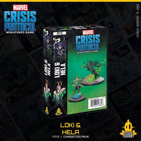 Marvel Crisis Protocol - (CP12) Loki And Hela