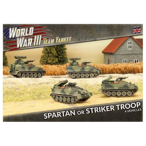 Team Yankee - British: Spartan or Striker Troop