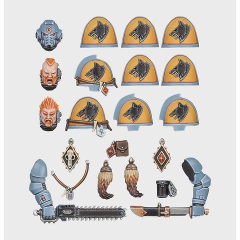 40k Space Wolves - Primaris Upgrades And Transfers (53-25)
