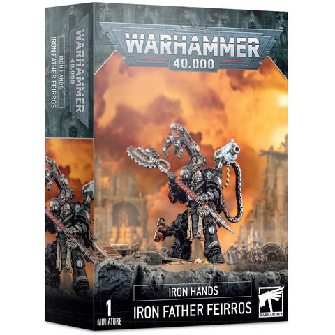 40K Iron Hands - Iron Father Feirros (55-10)