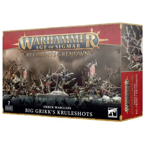 Age of Sigmar - Orruk Warclans: Regiments of Renown: Big Grikks Kruleshots (71-17)