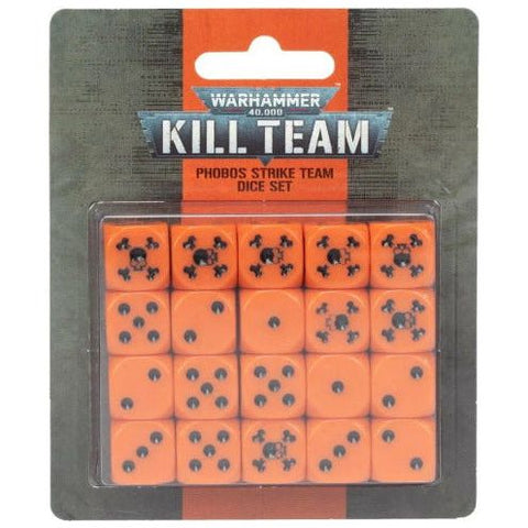 Warhammer 40000 Kill Team Dice Set Range