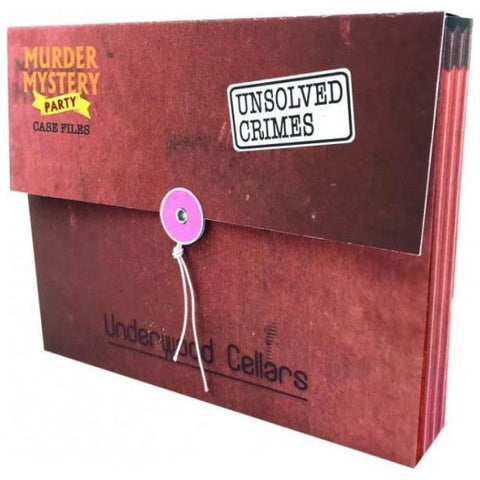 Murder Mystery Party - Case Files: Underwood Cellars