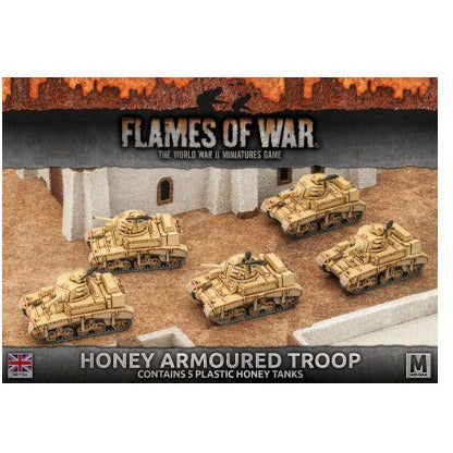 Flames of War - British: Honey Armoured Troop(Mid-War)