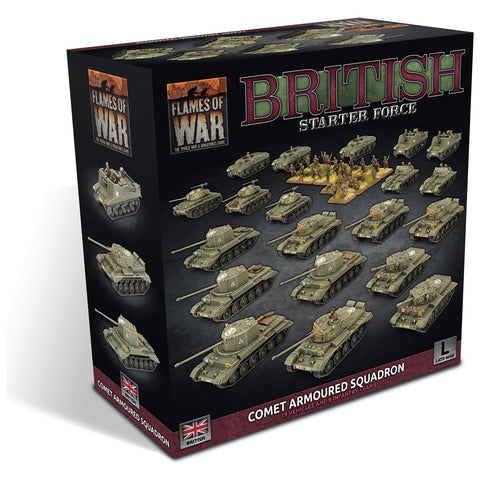 Flames of War - British: Starter Force - Comet Armoured Squadron (Late-War)