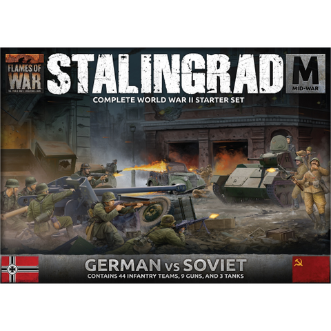 Flames of War (Starter Set) - Stalingrad (Mid War German Vs Soviet)