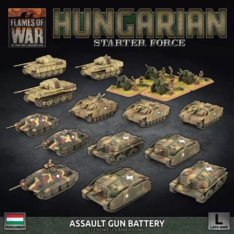 Flames of War - Hungarian: Starter Force - Assault Gun Battery