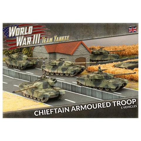 Team Yankee - British: Chieftain Armoured Troop