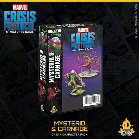 Marvel Crisis Protocol - (CP50) Mysterio And Carnage