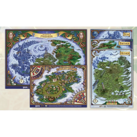 D&D The Wild Beyond The Witchlight Map Set