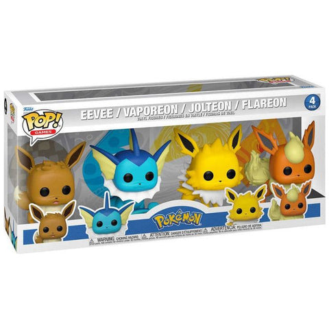 Pokemon - Eeveelutions US Exclusive Pop! 4-Pack [RS]