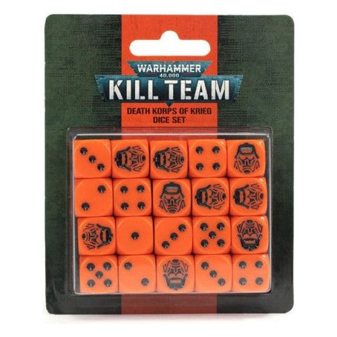 Warhammer 40000 Kill Team Dice Set Range