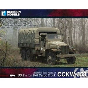 Rubicon Models - Us Cckw-353 2.5 Ton 6x6 Truck