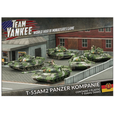 Team Yankee - East German T-55am2 Panzer Kompanie Resin