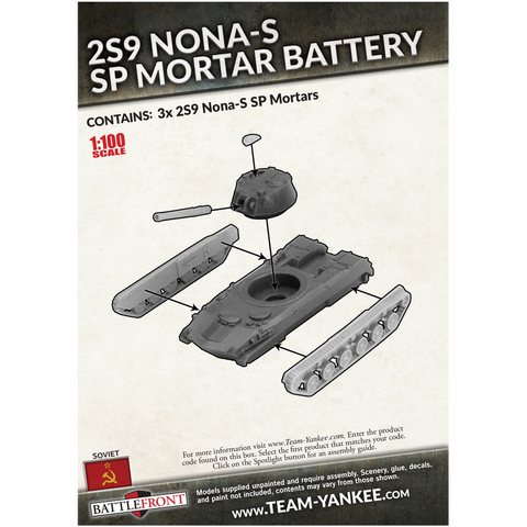Team Yankee - Soviet: 2S9 Nona-S SP Mortar Battery