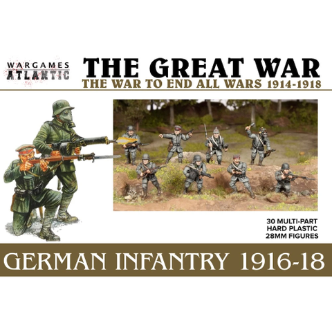 Wargames Atlantic - The Great War - German Infantry 1916-1918