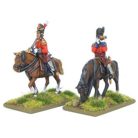 Black Powder - Napoleonic British Mounted Infantry Officers