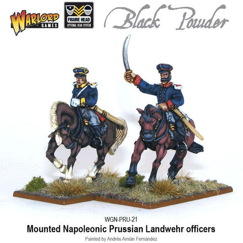 Black Powder - Prussian Landwehr Mounted Officers